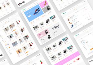 UI/UX E-commerce Shopping Web Design
