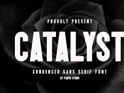 Catalyst - Condensed Sans Serif