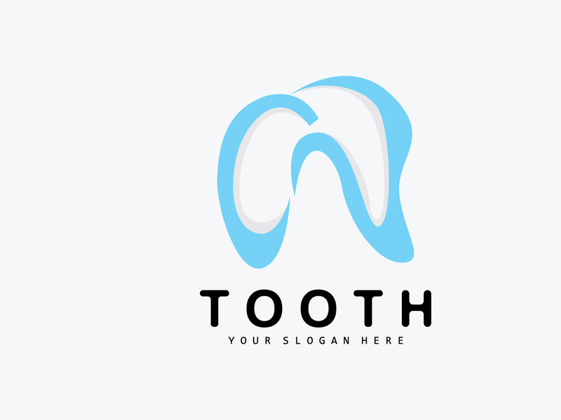 Tooth logo, Dental Health Vector, Care Brand Illustration