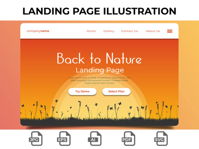 Landing Page Illustration 30