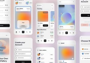 DiveSea - NFT Market App UI KIT