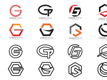 G letter initial Business Logo preview picture