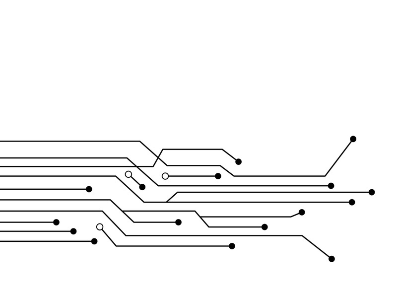 Circuit vector illustration