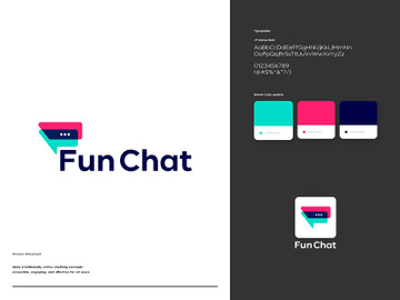 Creative Chat Logo Design Template preview picture