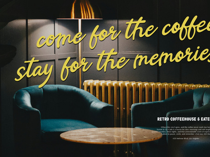 Romanelo Wandering | Retro Script Font