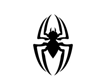 Spider logo icon design vector template preview picture