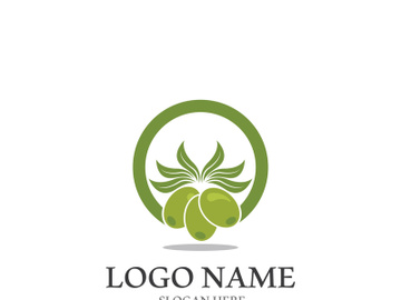 Extra virgin olive oil logo icon design vector illustration preview picture