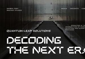 Saibex | Futuristic Technology Font