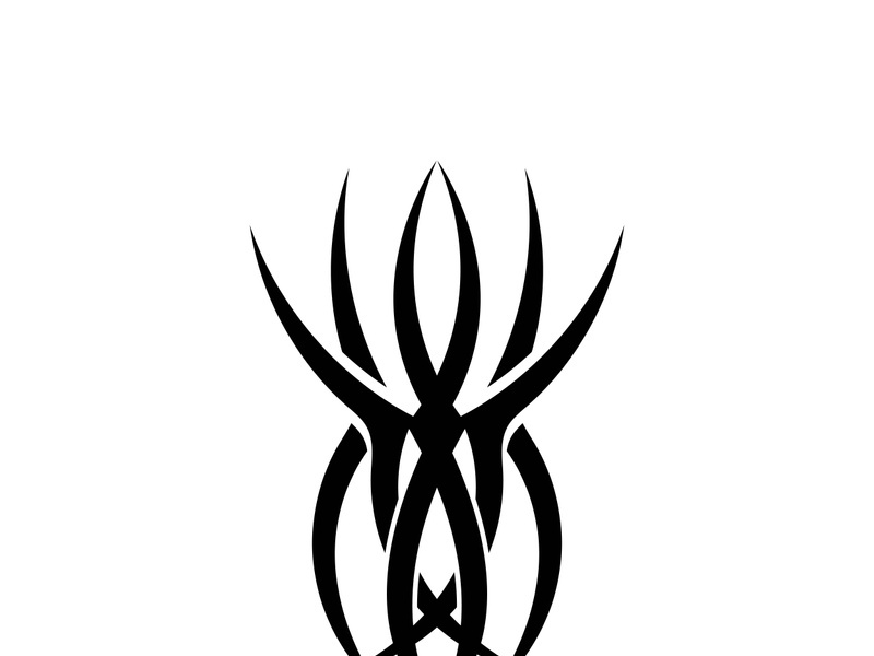 Tribal tattoos. Art tribal tattoo. Vector sketch of a tattoo. Idea for design