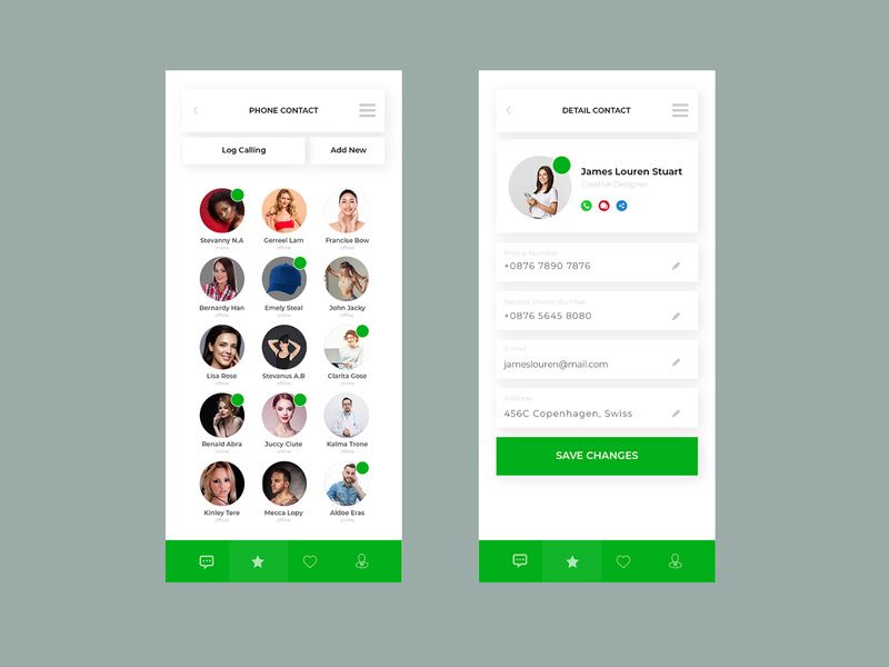 Contact-App UI Kit