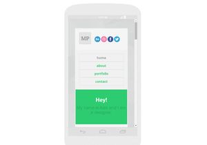 MP, Minimal HTML5 Portfolio Template