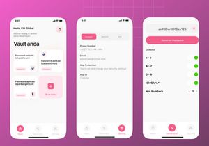 Password Manager UI Kits - Satria