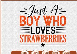Just a Boy Who Loves Strawberries