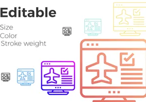 Travel & Transportation Icon Pack