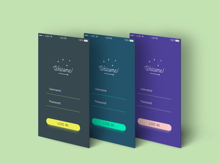 App Login UI