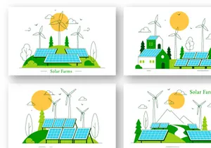 10 Solar Farms Illustration
