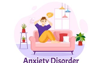 10 Anxiety Disorder Illustration