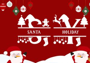 Royal Christmas Monogram