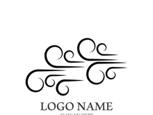 Wind icon vector illustration design template