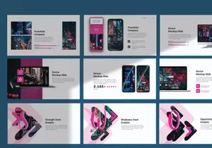 Night Dark Free Presentation Template