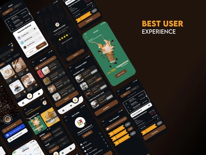 Sowan Coffee - UI Kit Coffee Shop App