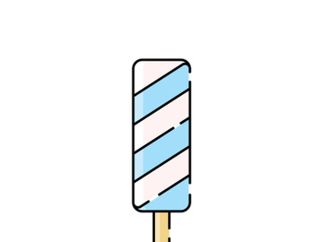 Minimalist Ice Cream vector illustration preview picture