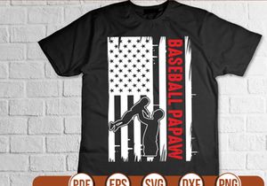 BASEBALL PAPAW t shirt Design