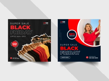 Black Friday Sale Social Media Post Ver-1 preview picture