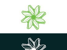 nature leaf logo, environment logo , ecology logo template