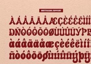 Sustacy | Retro Bold Typeface