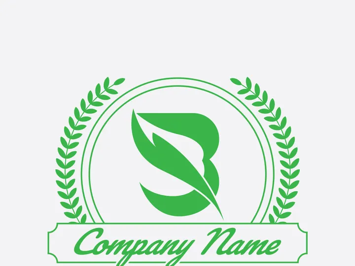 B logo design