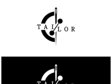 tailor logo icon illustration template combination of buttons for clothes, thread and sewing machine, for clothing product design, convection companies, fashion in vector form