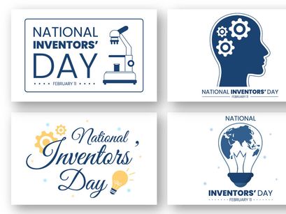 12 National Inventors Day Illustration