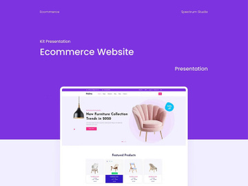 Ecommerce Website UI Kit preview picture