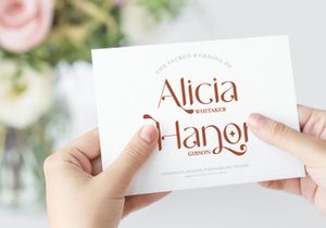 NCL BAHIE WAONID - STYLISH TYPEFACE