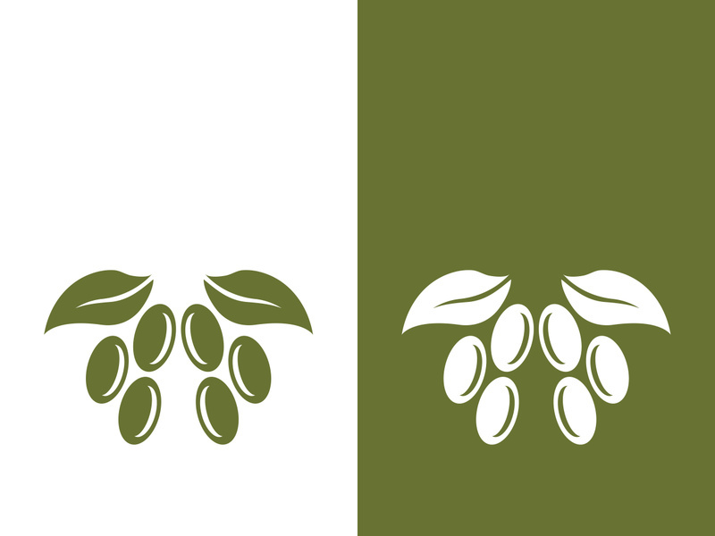 olive icon vector illustration design template