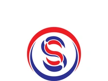 Business corporate S letter logo design vector