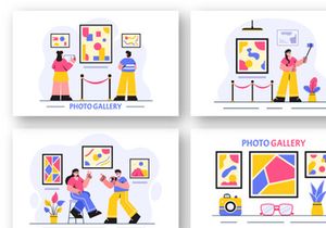 13 Photo Gallery Illustration