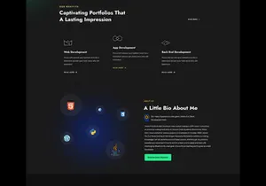 Personal Portfolio Figma UI Template