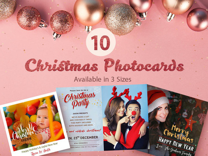 10 Free Christmas Photocards