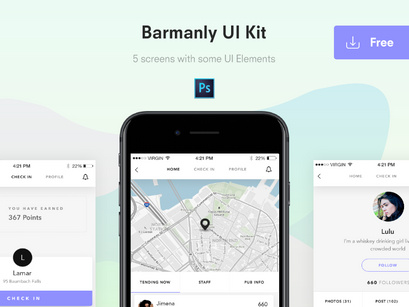 Barmanly App UI Kit