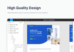Siphome Landing Page for Smart Home Product