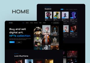 EXEON -NFT Marketplace template