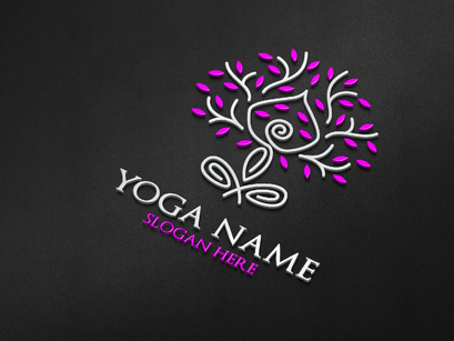 60+ Yoga Logo Bundle