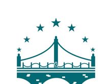 Bridge logo icon design and business symbol template