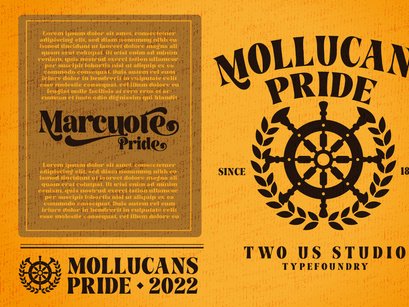 Marcuote Pride - Serif Vintage Font