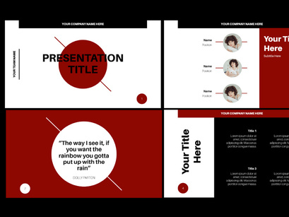 Bravy Presentation Template