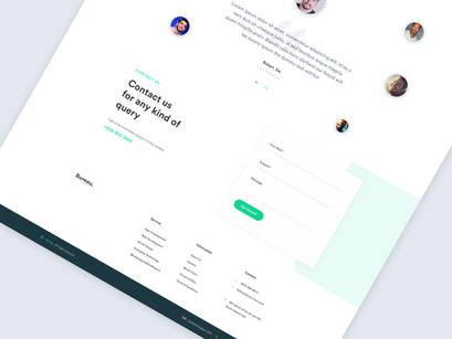 Bureau - Startup Landing Page