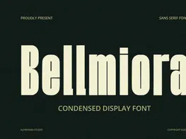 Bellmiora - Display Font preview picture