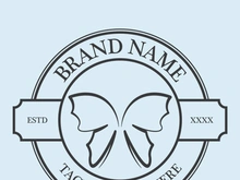 Butterfly logo design